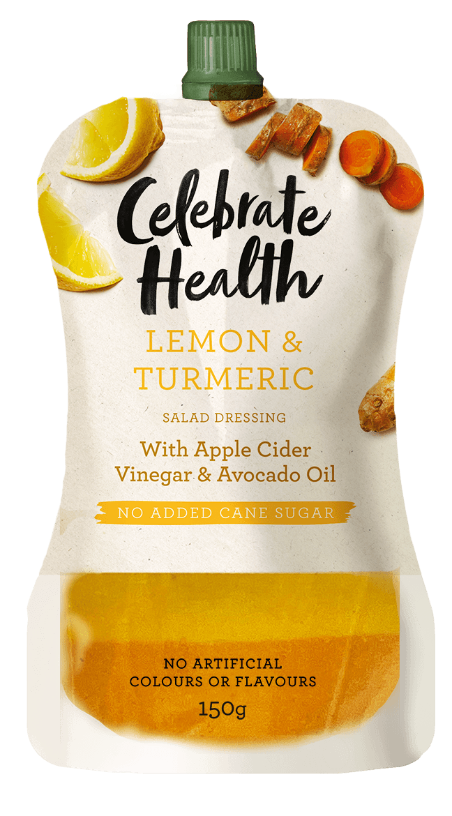 Celebrate Health Lemon & Turmeric Salad Dressing Image